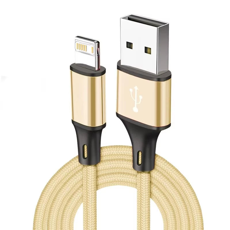 3A USB Cable for Iphone 14 13 12 11 Pro Max X XR 6S 7 8 plus 2M 3M Lead Mobile Phone Fast Charging Cord Data Charger Wire